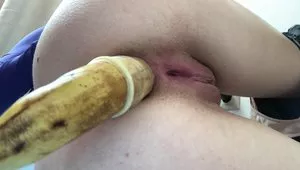 Oh No, Just Not The Banana In My Ass In The Gym